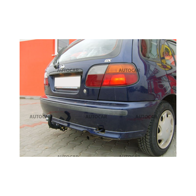 Ťažné zariadenie pre ALMERA - 3/5dv.(N 15) - skrutkový systém - od 1995 do 2000/02