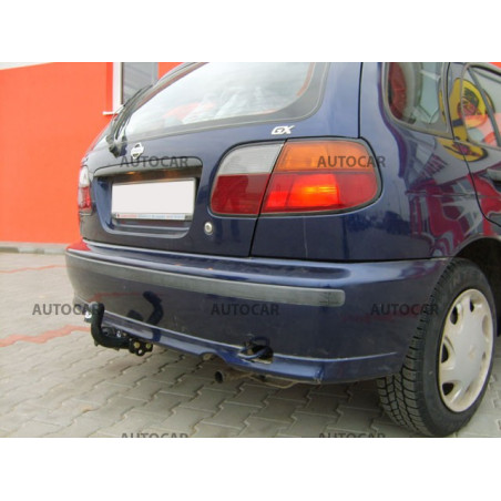 Ťažné zariadenie pre ALMERA - 3/5dv.(N 15) - skrutkový systém - od 1995 do 2000/02 Ťažné zariadenie pre ALMERA - 3/5dv.(N 15) - skrutkový systém - od 1995 do 2000/02