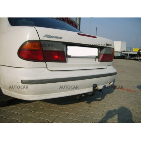 Ťažné zariadenie pre ALMERA - 4dv.,(N 15) - skrutkový systém - od 1995 do 2000/02 Ťažné zariadenie pre ALMERA - 4dv.,(N 15) - skrutkový systém - od 1995 do 2000/02