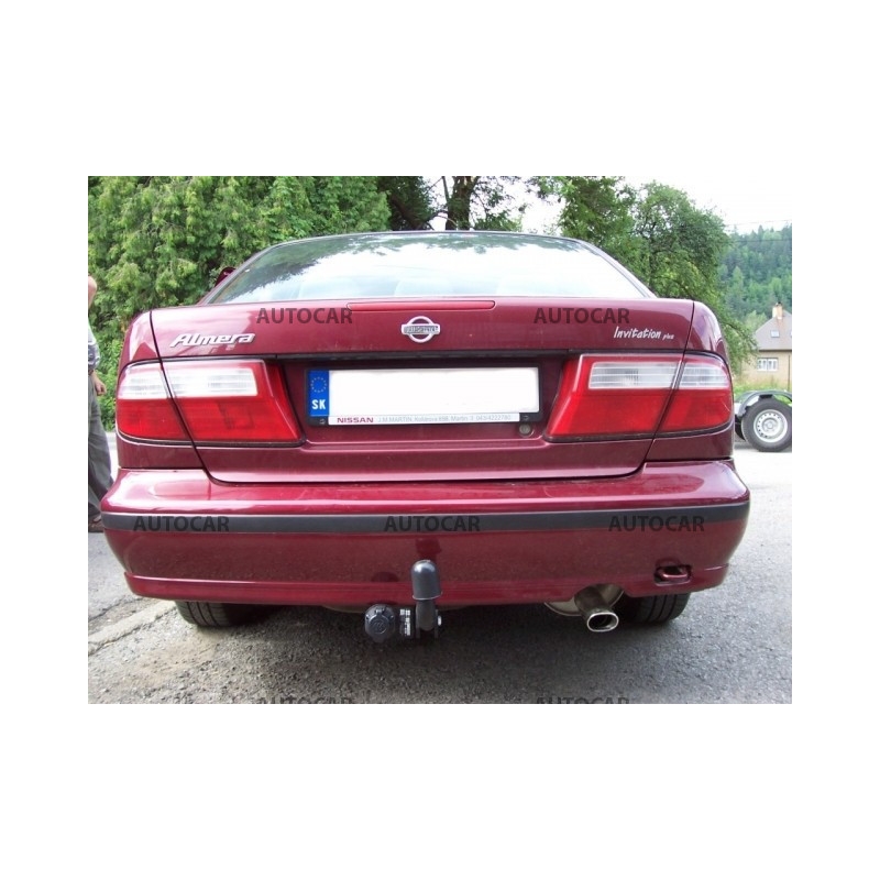 Ťažné zariadenie pre ALMERA - 4dv.,(N 15) - skrutkový systém - od 1995 do 2000/02