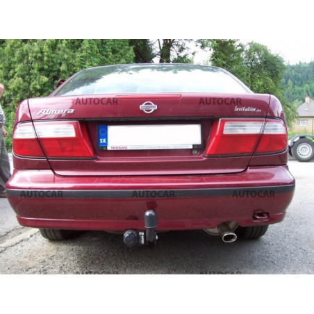 Ťažné zariadenie pre ALMERA - 4dv.,(N 15) - skrutkový systém - od 1995 do 2000/02 Ťažné zariadenie pre ALMERA - 4dv.,(N 15) - skrutkový systém - od 1995 do 2000/02