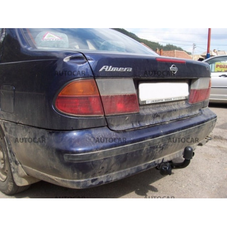 Ťažné zariadenie pre ALMERA - 4dv.,(N 15) - skrutkový systém - od 1995 do 2000/02 Ťažné zariadenie pre ALMERA - 4dv.,(N 15) - skrutkový systém - od 1995 do 2000/02