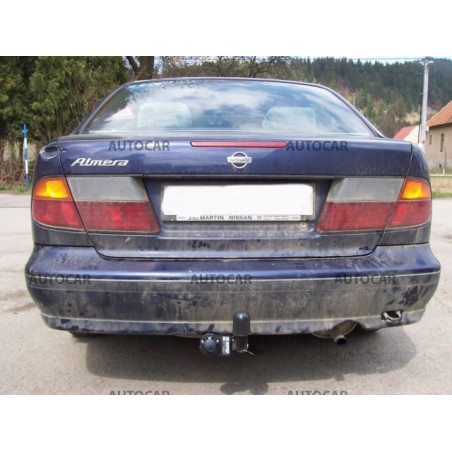 Ťažné zariadenie pre ALMERA - 4dv.,(N 15) - skrutkový systém - od 1995 do 2000/02 Ťažné zariadenie pre ALMERA - 4dv.,(N 15) - skrutkový systém - od 1995 do 2000/02