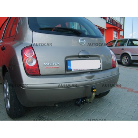 Ťažné zariadenie pre MICRA - 3/5 dv.(K 12) - automatický systém - od 2003/02 do Ťažné zariadenie pre MICRA - 3/5 dv.(K 12) - automatický systém - od 2003/02 do