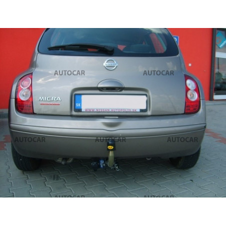 Ťažné zariadenie pre MICRA - 3/5 dv.(K 12) - automatický systém - od 2003/02 do Ťažné zariadenie pre MICRA - 3/5 dv.(K 12) - automatický systém - od 2003/02 do