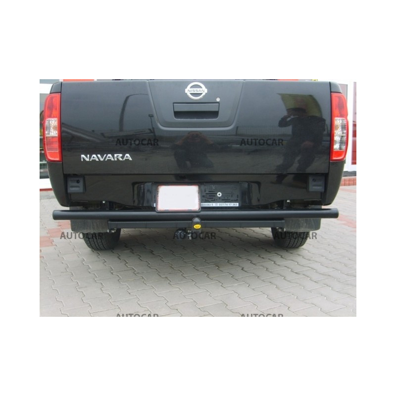 Ťažné zariadenie pre NAVARA - rúrkový nárazník , ( D 40 ) - skrutkový systém - od 2006 do 