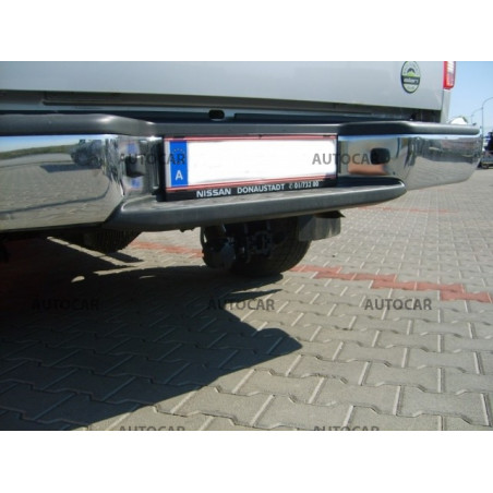 Ťažné zariadenie pre NAVARA - so schodíkom, ( D 40 ) - automatický systém - od 2006 do Ťažné zariadenie pre NAVARA - so schodíkom, ( D 40 ) - automatický systém - od 2006 do