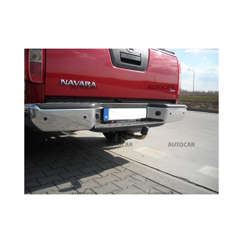 Ťažné zariadenie pre NAVARA - so schodíkom, ( D 40 ) - automatický systém - od 2006 do 