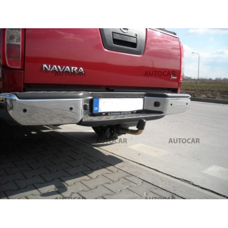 Ťažné zariadenie pre NAVARA - so schodíkom, ( D 40 ) - automatický systém - od 2006 do Ťažné zariadenie pre NAVARA - so schodíkom, ( D 40 ) - automatický systém - od 2006 do