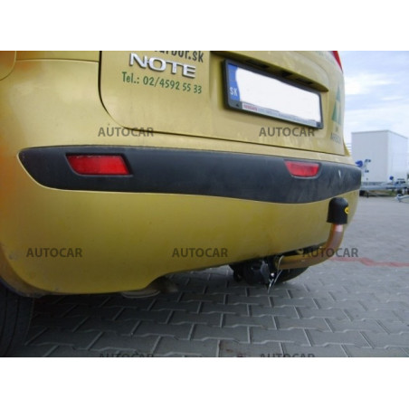 Ťažné zariadenie pre NOTE - ( E 11 ) - automatický systém - od 2006 do Ťažné zariadenie pre NOTE - ( E 11 ) - automatický systém - od 2006 do