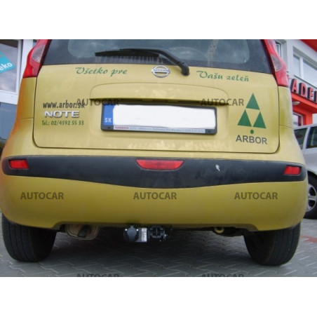 Ťažné zariadenie pre NOTE - ( E 11 ) - automatický systém - od 2006 do Ťažné zariadenie pre NOTE - ( E 11 ) - automatický systém - od 2006 do