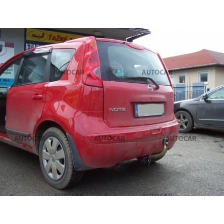 Ťažné zariadenie pre NOTE - ( E 11 ) - automatický systém - od 2006 do Ťažné zariadenie pre NOTE - ( E 11 ) - automatický systém - od 2006 do