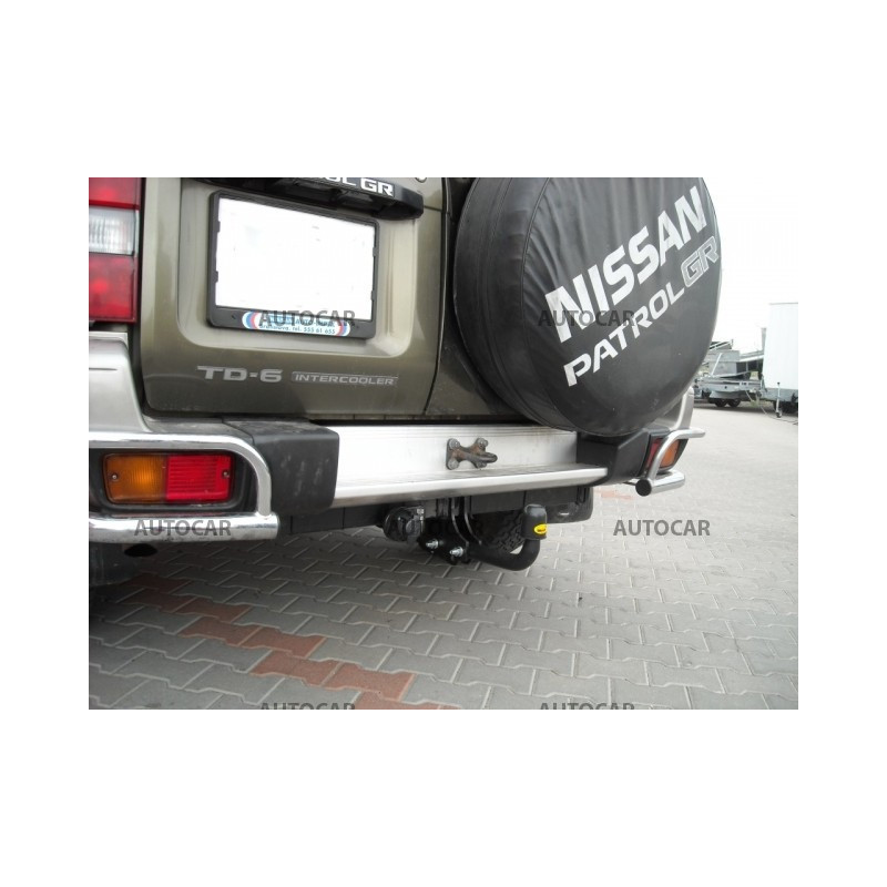 Ťažné zariadenie pre PATROL GR - 3/5dv.,(Y 61) - skrutkový systém - od 1998/01 do 2004