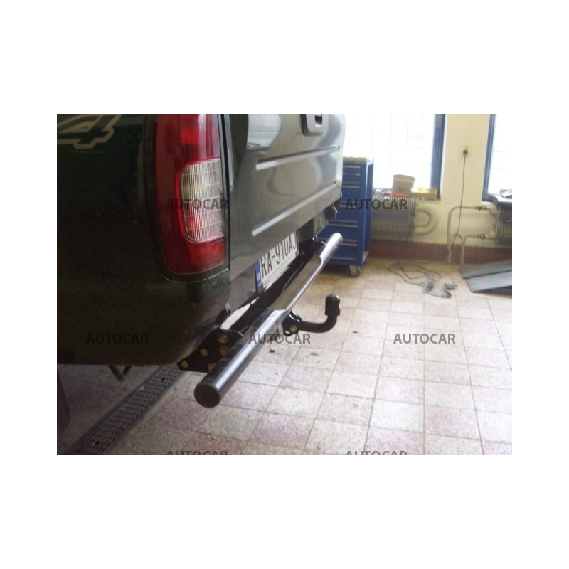 Ťažné zariadenie pre PICK UP-DOUBLE CUP,NP300 - (240/270) 4x4, rúrkový nárazník - skrutkový systém - od 2002,2007 do 