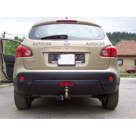 Ťažné zariadenie pre QASHQAI - J10 5 aj 7miestny - automatický systém - od 2007 do 