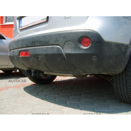 Ťažné zariadenie pre QASHQAI - J10 5 aj 7miestny - automatický systém - od 2007 do Ťažné zariadenie pre QASHQAI - J10 5 aj 7miestny - automatický systém - od 2007 do
