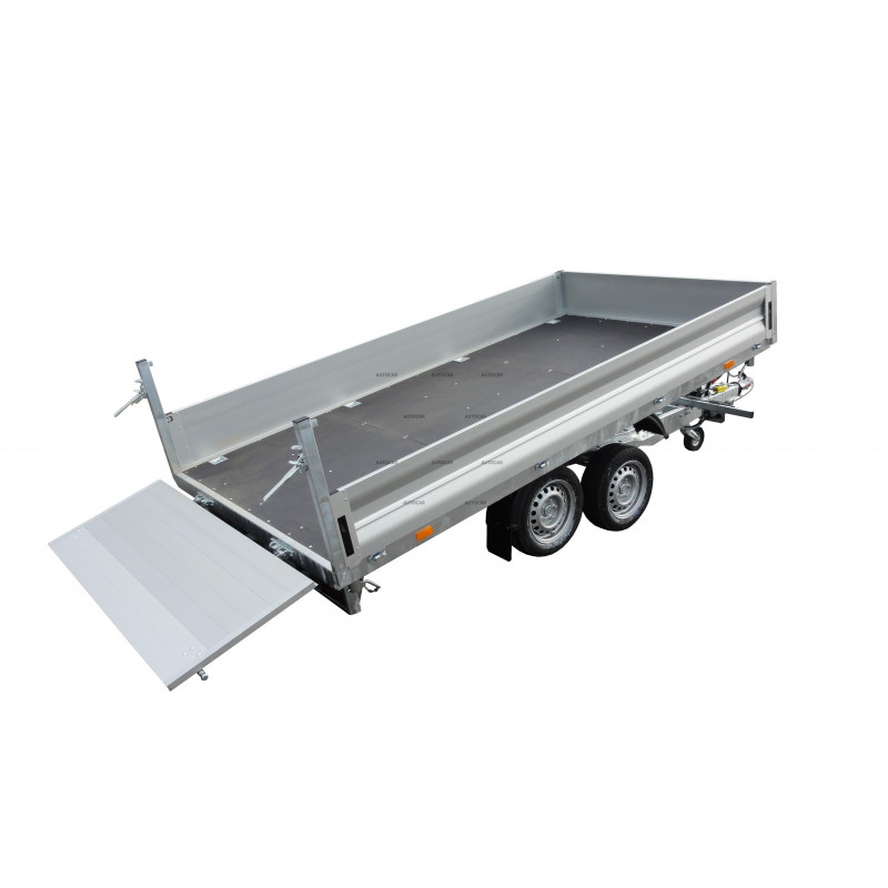 Prívesný vozík Juki 35.3 - trojstranne sklopný