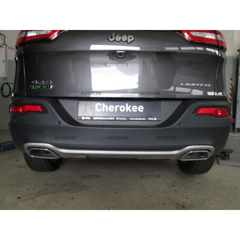 Tažné zařízení pro Jeep CHEROKEE - KL- odnímatelný vertikální bajonetový systém