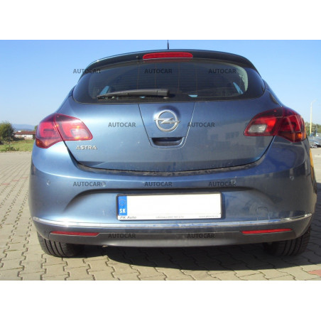 Tažné zařízení pro Opel ASTRA - "J" - odnímatelný vertikální bajonetový systém Tažné zařízení pro Opel ASTRA - "J" - odnímatelný vertikální bajonetový systém