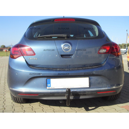 Tažné zařízení pro Opel ASTRA - "J" - odnímatelný vertikální bajonetový systém Tažné zařízení pro Opel ASTRA - "J" - odnímatelný vertikální bajonetový systém