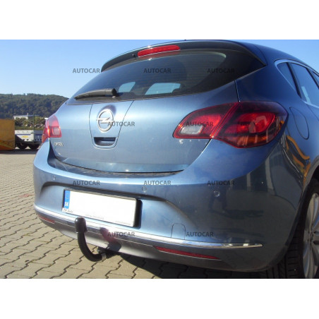 Tažné zařízení pro Opel ASTRA - "J" - odnímatelný vertikální bajonetový systém