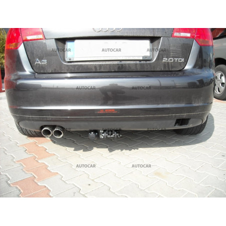 Ťažné zariadenie pre A 3 - Sportback, 5 dv, Quattro - automatický systém - od 2004/11 do 2008/06 Ťažné zariadenie pre A 3 - Sportback, 5 dv, Quattro - automatický systém - od 2004/11 do 2008/06