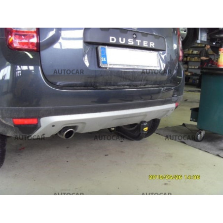 Ťažné zariadenie pre DUSTER - SUV 2/4 WD - skrutkový systém - od 2010 do Ťažné zariadenie pre DUSTER - SUV 2/4 WD - skrutkový systém - od 2010 do