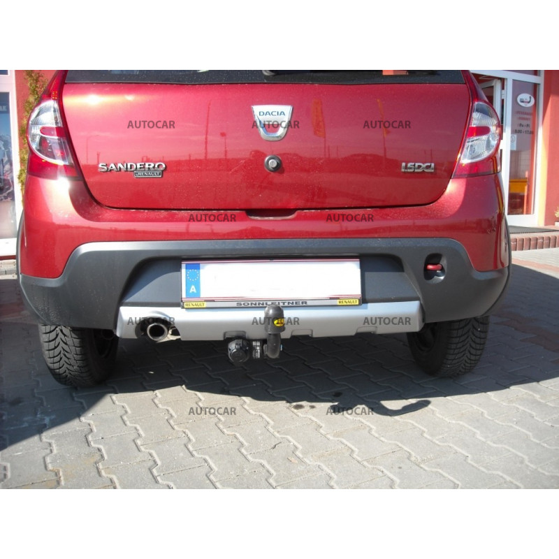 Tažné zařízení pro Dacia SANDERO - STEPWAY - šroubový systém