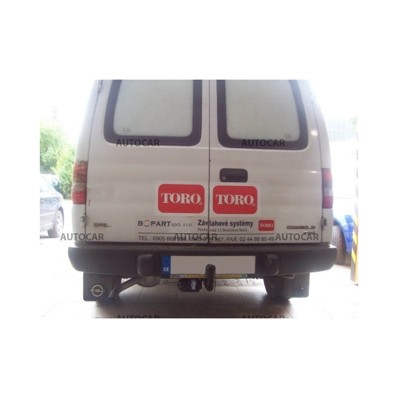 Tažné zařízení pro Opel COMBO - "B" - šroubový systém