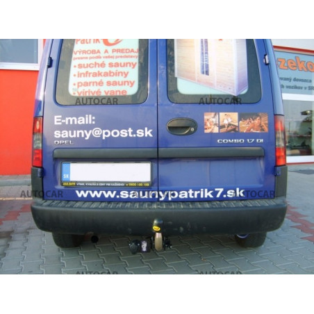 Tažné zařízení pro Opel COMBO - "C" - odnímatelný bajonetový systém Tažné zařízení pro Opel COMBO - "C" - odnímatelný bajonetový systém