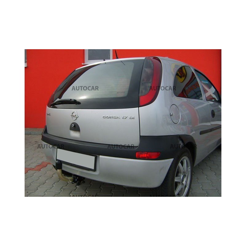 Tažné zařízení pro Opel CORSA - "C" - odnímatelný bajonetový systém