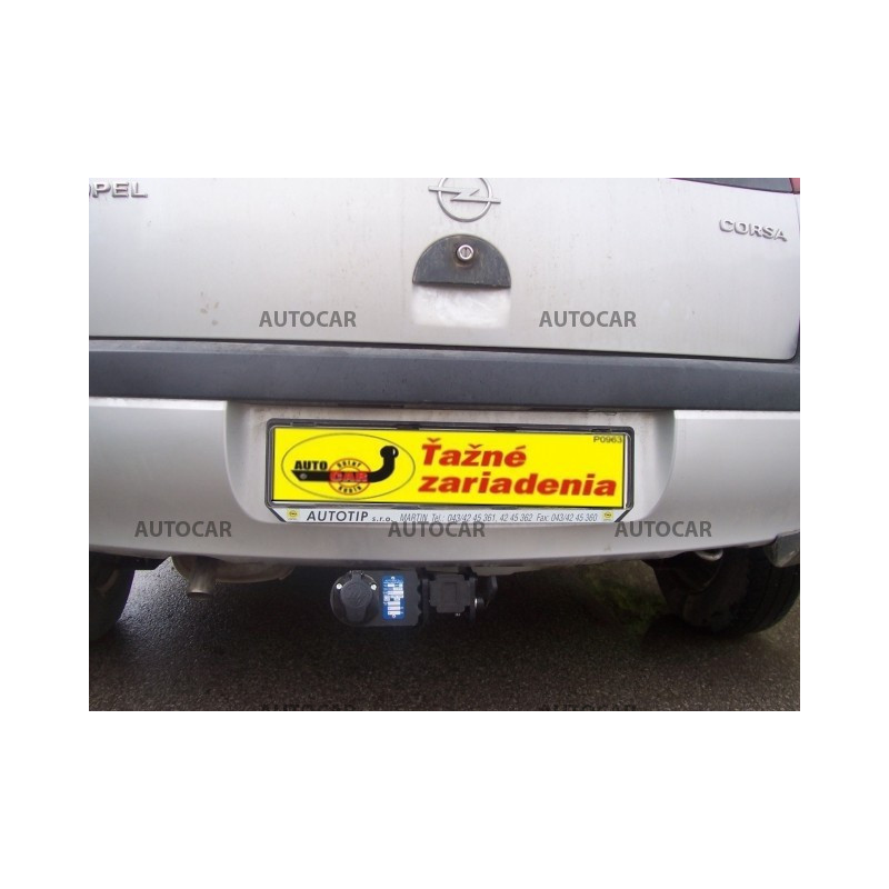 Tažné zařízení pro Opel CORSA - "C" - odnímatelný bajonetový systém