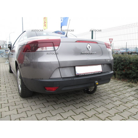 Ťažné zariadenie pre MEGANE - Coupe 3 dv - automatický systém - od 2009 do Ťažné zariadenie pre MEGANE - Coupe 3 dv - automatický systém - od 2009 do