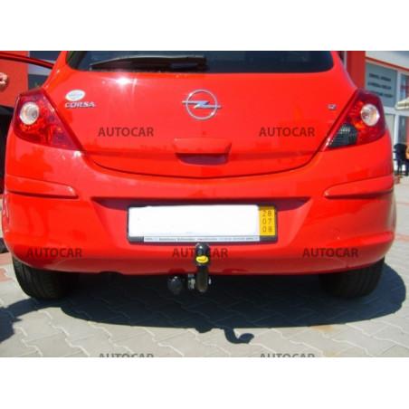 Ťažné zariadenie pre CORSA - "D" 3,5dv - skrutkový systém - od 2006 do Ťažné zariadenie pre CORSA - "D" 3,5dv - skrutkový systém - od 2006 do