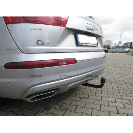 Tažné zařízení pro Audi Q7 - SUV - odnímatelný vertikální bajonetový systém