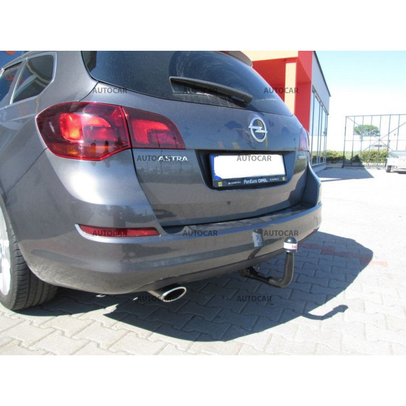 Tažné zařízení pro Opel ASTRA - "J" - odnímatelný vertikálny bajonetový systém