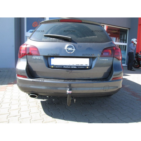Tažné zařízení pro Opel ASTRA - "J" - odnímatelný vertikálny bajonetový systém