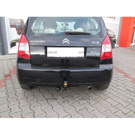 Ťažné zariadenie pre C 2 - automatický systém - od 2003-2010/- Ťažné zariadenie pre C 2 - automatický systém - od 2003-2010/-