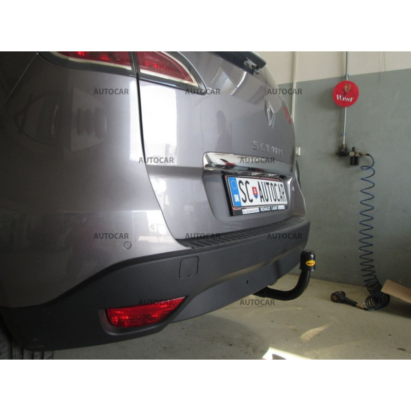 Ťažné zariadenie pre SCENIC III - automatický vertikálny systém