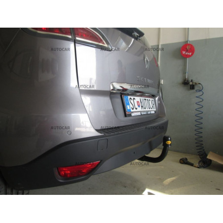 Ťažné zariadenie pre SCENIC III - automatický vertikálny systém Ťažné zariadenie pre SCENIC III - automatický vertikálny systém
