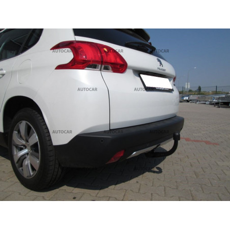 Tažné zařízení pro Peugeot 2008 - odnímatelný vertikální bajonetový systém Tažné zařízení pro Peugeot 2008 - odnímatelný vertikální bajonetový systém