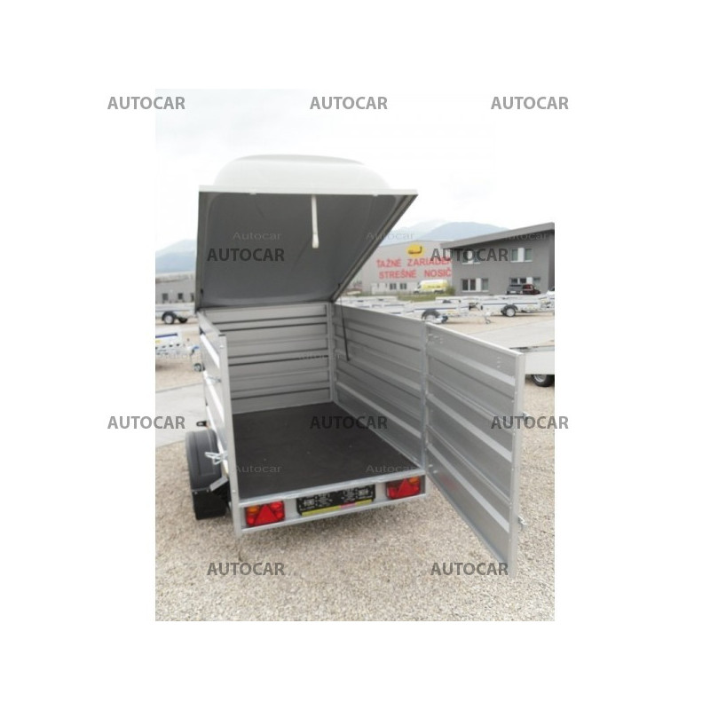 Prívesný vozík Kujawiak s krytom