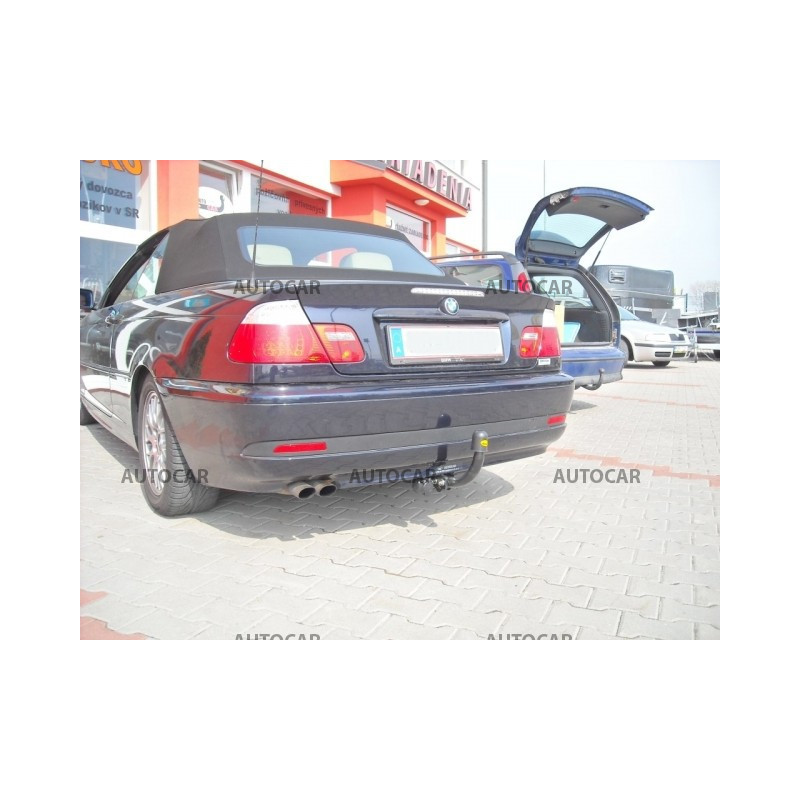 Ťažné zariadenie pre seria 3 - 4dv., Coupe, Combi, 4x4, (E 46) - skrutkový systém - od 1998/04 do 2005