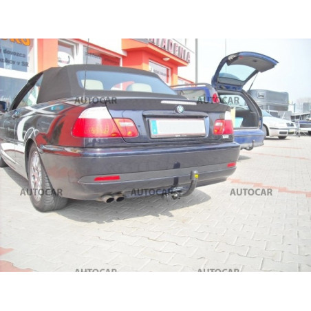 Ťažné zariadenie pre seria 3 - 4dv., Coupe, Combi, 4x4, (E 46) - skrutkový systém - od 1998/04 do 2005 Ťažné zariadenie pre seria 3 - 4dv., Coupe, Combi, 4x4, (E 46) - skrutkový systém - od 1998/04 do 2005