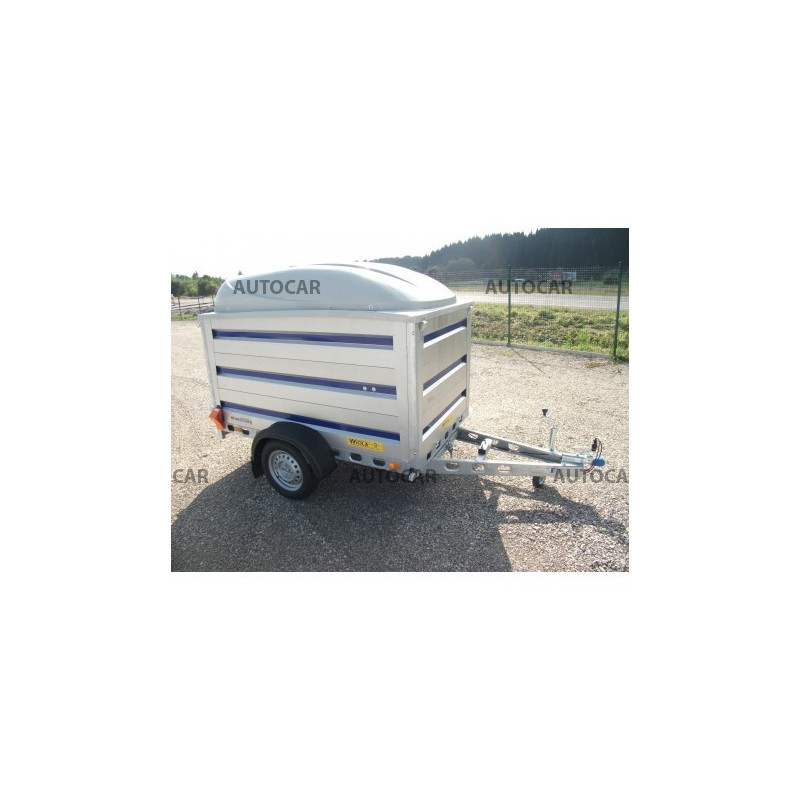 Prívesný vozík Kujawiak s krytom