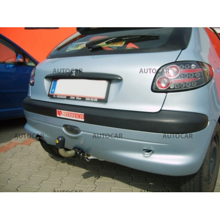Tažné zařízení pro Peugeot 206 - odnímatelný bajonetový systém Tažné zařízení pro Peugeot 206 - odnímatelný bajonetový systém