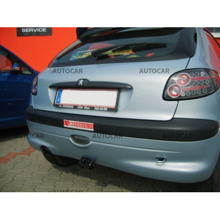 Tažné zařízení pro Peugeot 206 - odnímatelný bajonetový systém Tažné zařízení pro Peugeot 206 - odnímatelný bajonetový systém