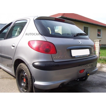 Ťažné zariadenie pre 206 - 3/5 dv. - skrutkový systém - od 2003/07 do Ťažné zariadenie pre 206 - 3/5 dv. - skrutkový systém - od 2003/07 do