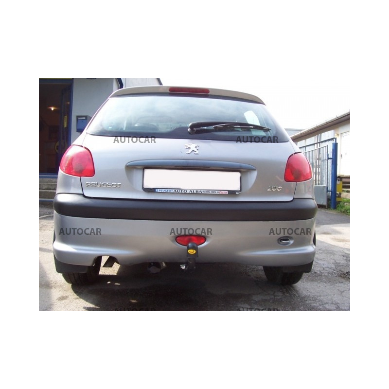 Ťažné zariadenie pre 206 - 3/5 dv. - skrutkový systém - od 2003/07 do 