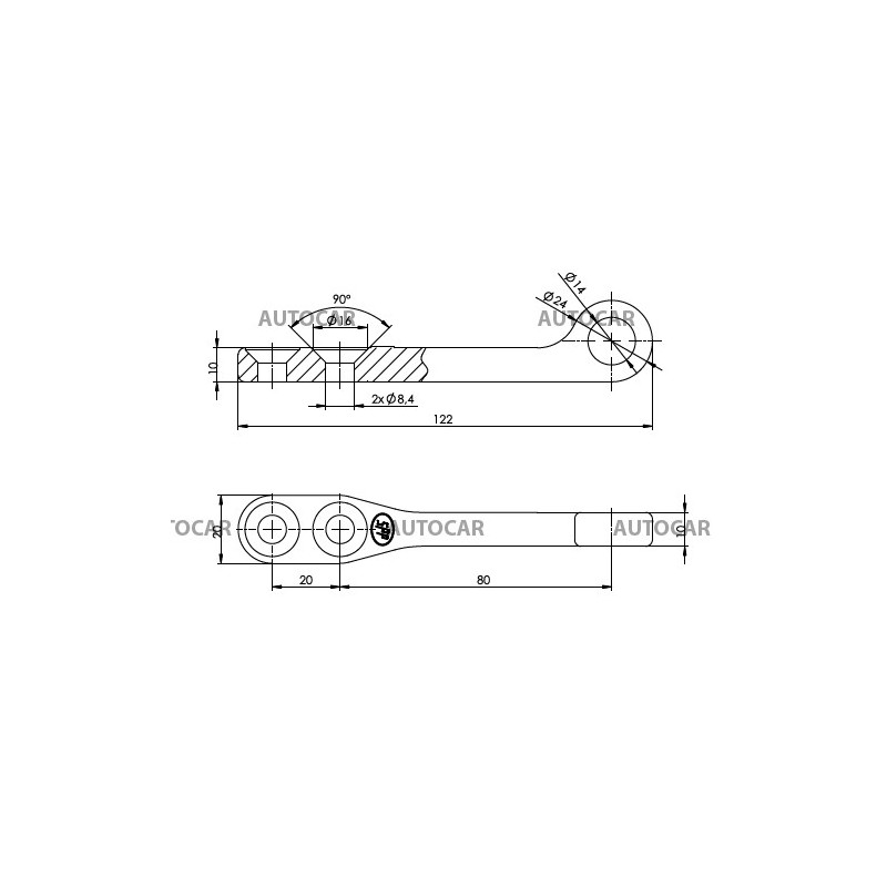 Protikus k uzáveru bočnice ZB-16